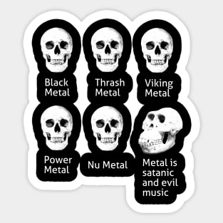 Metal Meme #1 Sticker
